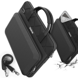 Smatree CityShield Laptop Shoulder Case for 17.3-18inch MSI Stealth A18 AI+Copilot+PC/18 AI Studio A1V/18 Mercedes-AMG, for Raider GE77HX/GE76, for Vector GP78HX/GP77/GP76HX, Alpha 17 C7VF Case (MC03)