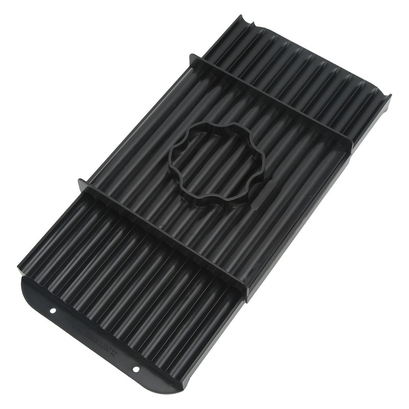 Bait Rolling Plate ABS Plastic Black Portable Lightweigh Fishing Bait