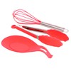 MegaChef Tool Cookware Utensil Set, 12 Piece, Red