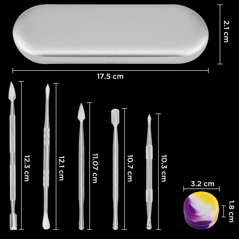 Nanaborn Stainless Steel Clay Modelling Tool Kit Pottery Clay Carving