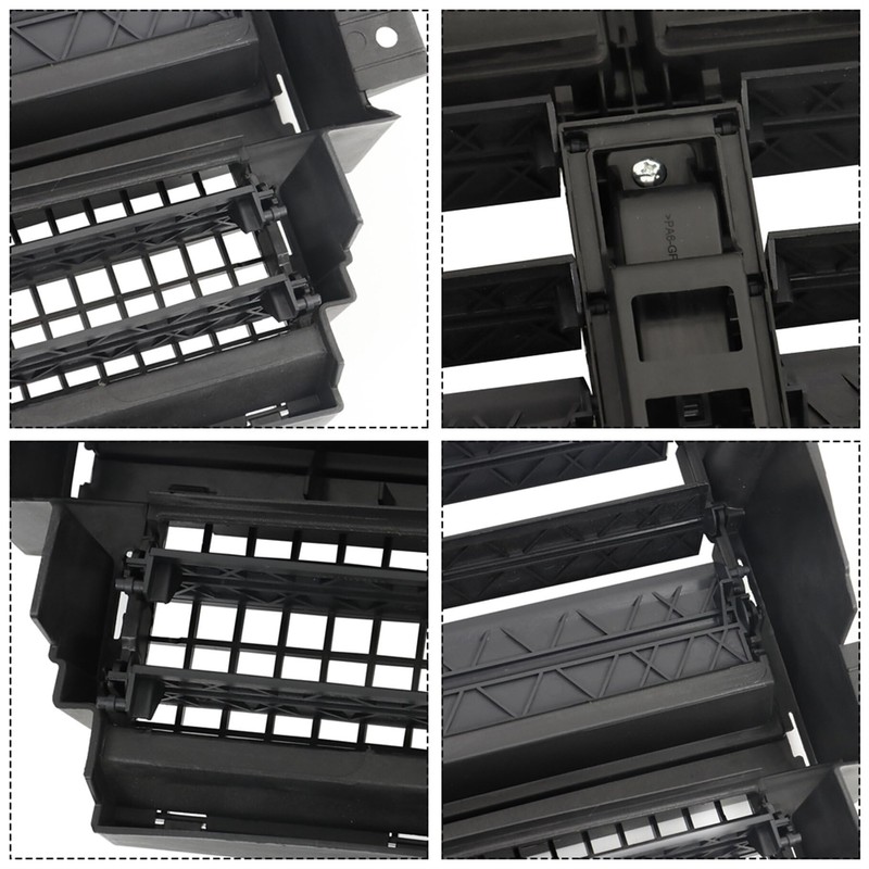 TJHSM Front Bumper Active Grille Shutter with Motor Replacement for