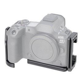 FOTGA R5II L-Bracket Handle, L-shaped Handle with Vertical Quick Release Plate Mount for Canon EOS R5 Mark II Camera, Integrated Side Grip, Quick Release Plate Compatible with Arca Swiss