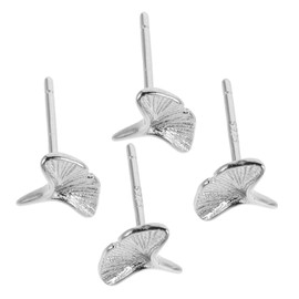 Healvian 2 Pairs Ginkgo Leaf Earrings Vintage Hook Design Lightweight Sterling Plant Jewelry Elegant Comfortable Dangle Earrings for Women for Special Occasions