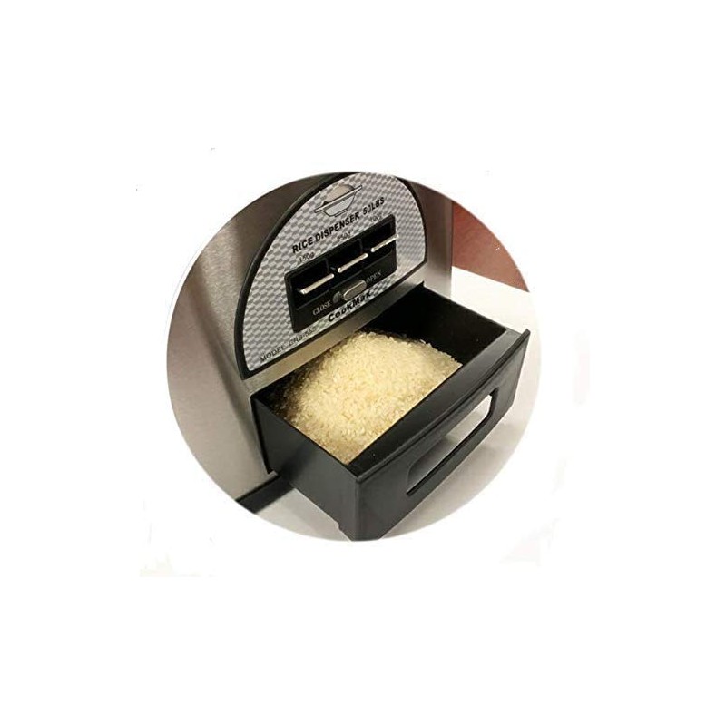 CRB-33S Stainless Steel Rice Dispenser 30 Pounds, rice dispenser By