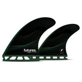 Futures Fins F8 Honeycomb Quad Fin Set Green L
