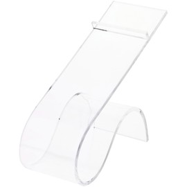 Plymor Clear Acrylic Shoe Rest, 2" W x 4.5" D x 4.75" H (Fits Most Women's & Children's Shoes)