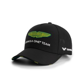Aston Martin F1 2025 Team Cap Black - One Size Fits Most