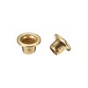 sourcing map Hollow Rivet,3mm x 3mm Through Hole Copper Hollow