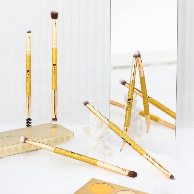 Juego De 5 Brochas Para Sombra De Ojos Ducare, Brochas