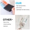 CustomyLife 8 Pcs Foam Paint Brushes, 4 Sizes Wood Handle