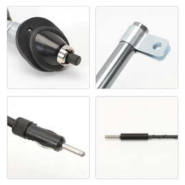 FanPaYY Manual Antenna Assembly Kit for Tacoma 1995-2004 with Antenna Base and Nut Top 86396-04010 86300-04050