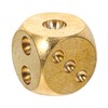 Abaodam Pure Copper Dice Win Switch Teaching Dice Board Gold