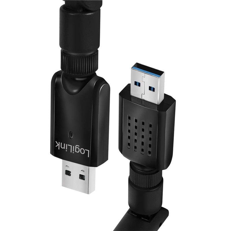 LogiLink WL0246 Wireless LAN 802.11ac USB 3.0 Adapter, 2T2R, with