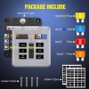 Nilight 6-Way Car Marine Waterproof Fuse Box Block Holder with