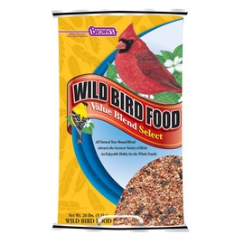 F.M. Brown'S Wild Bird Food, 20-Pound, Value Blend Select Poly-Woven Bag
