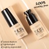 FOCALLURE 2 Pcs Liquid Foundation, Skin Evolution Foundation + Concealer,