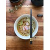 Kitchen Hero 2 Pairs of Wooden Chinese Chopsticks, Black and