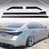 ZTT For 14-17 18-22 INFINITI Q50 Side Skirts + Rear
