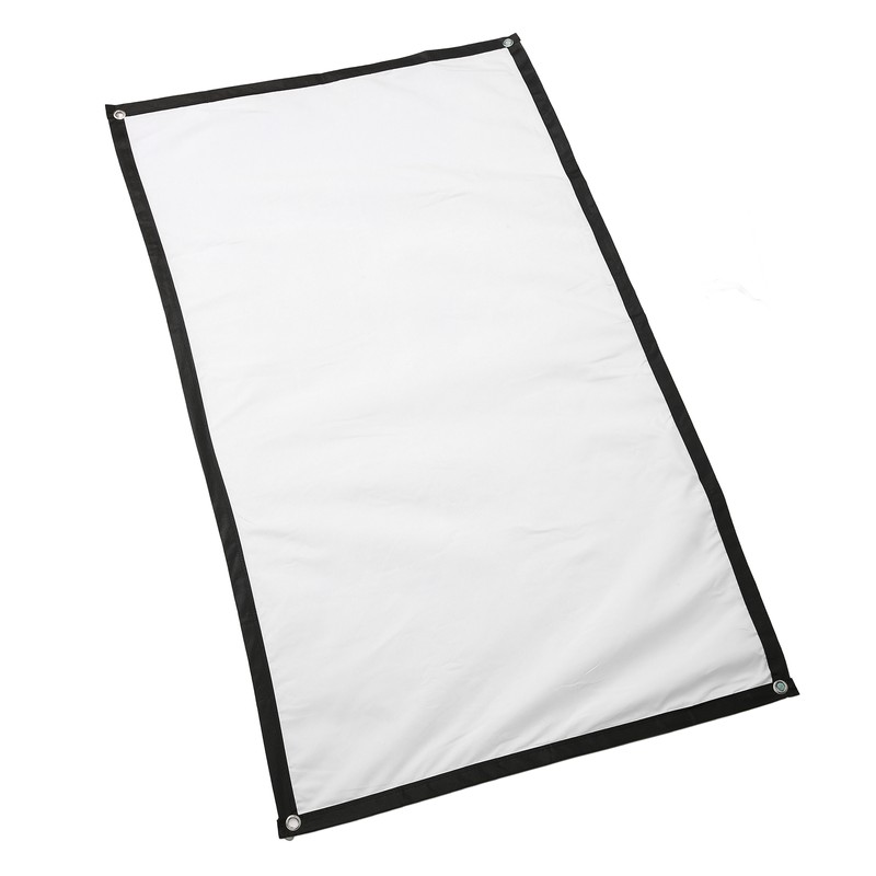 84inch Projector Screen 16:9 HD Projection Screen with Hook for