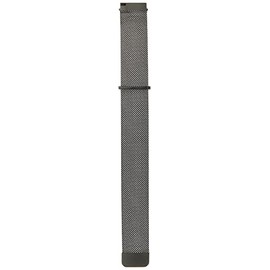 Arias SU20126BK Watch Strap, 0.9 inches (22 mm), Metal Band, Mesh, Magnet, Black, Black, Luxury