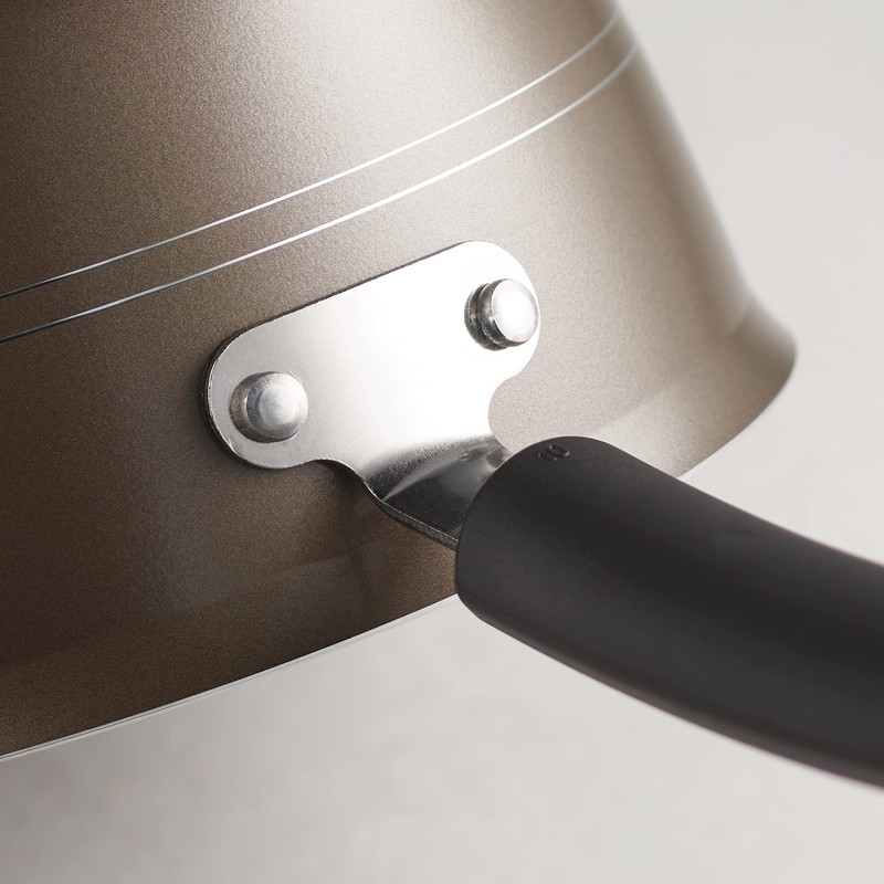 Tramontina Sicilia 2.5-Quart Non Stick Sauce Pan with Glass Lid,