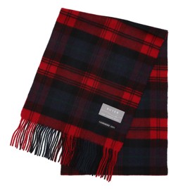 BUYER CH30a 100% Pure Cashmere Checkered Scarf, 19 Patterns, Men's, Women's, Thick, Large