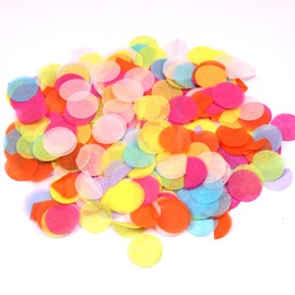 Confetti 130g Colorful Paper Confetti Round Party Confetti Table Confetti for Wedding Holiday Balloons Decoration for Birthday Party