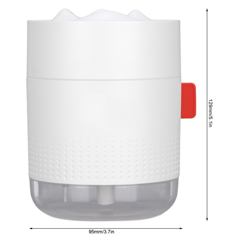 GXZJ623 500ml Snow Mountain Humidifier Quiet Operation Automatic Shut Off