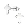 Hypo-Allergenic Cross Surgical Stainless Steel Stud Earrings