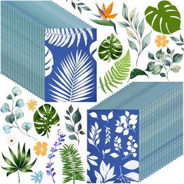 Eersida 60 Sheets Sun Print Paper Kit Cyanotype Paper High Sensitive Nature Solar Activated UV Sun Printing Art Drawing Tool for Kids Arts Crafts DIY Project(4.13 X 5.83 Inch,Light Color)