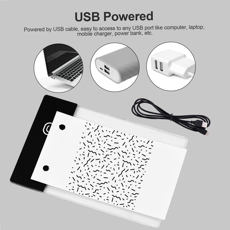 Flip Book Kit with Light Pad, Flipbook Kit, LED Light