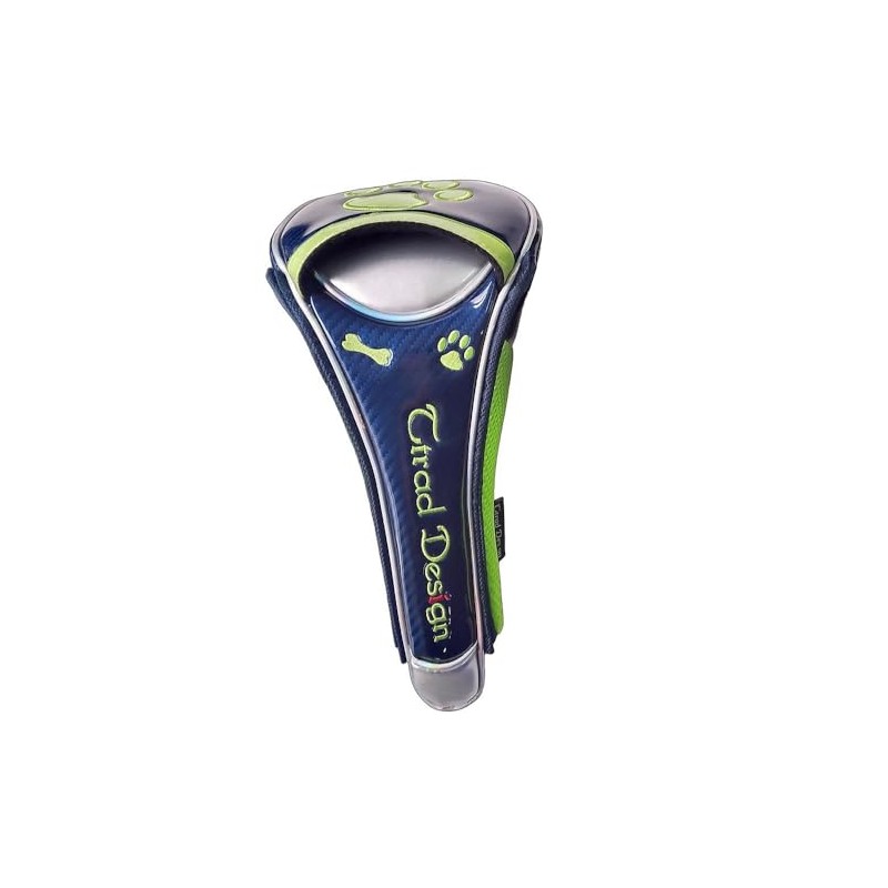 Golf SAHC731D Driver Magnetic Headcover (Navy/Green)