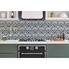 COLAMO Luxury 10PCS Glossy Blue Peel and Stick Tile,Self Stick
