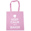 Hippowarehouse Keep Calm I'm a Baker Tote Shopping Gym Beach