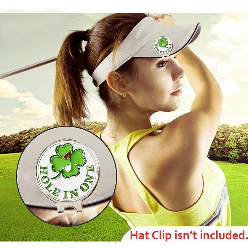 Golf Marker Clip Alloy Strong Magnetic Base with Hat Clip