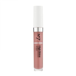 No7 High Shine Lip Gloss - Desert Rose - Moisturizing, High-Shine Lip Gloss with Jojoba Oil for Lips - Hydrating, Longwear Lip Makeup - Non-Sticky Formula (8ml)