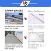 CROWN SHADES SunWall Silver Coated for 12x12 Pop up Canopy
