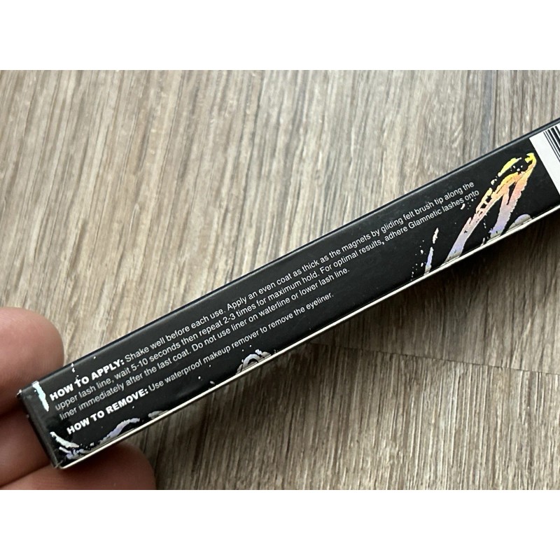 Glamnetic Soo Future Magnetic Felt Tip Eyeliner Pen 0.9ml. "DEEP