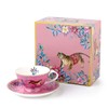 Eplze Tiger in The Jungle Pattern Ceramic Tea Set, Bone