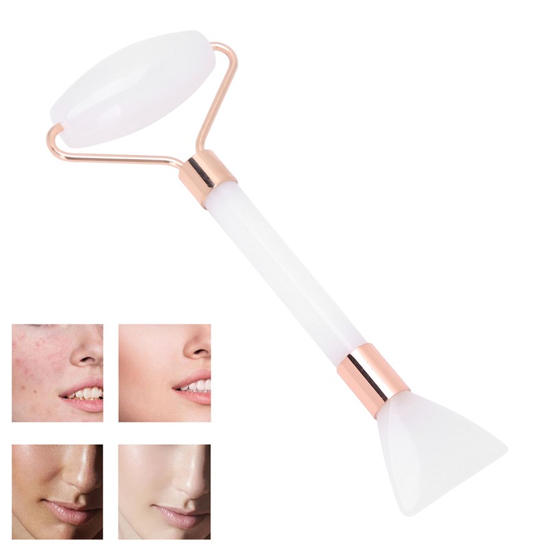 Face Roller Massager Dual Head SkinFriendly Face Scraping Guasha Roller