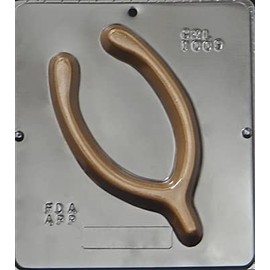 Candy Molds N More Large Turkey Wish Bone Chocolate Candy Mold Thanksgiving 1009