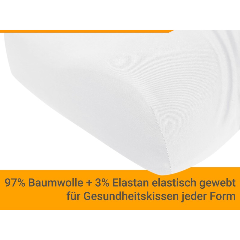 npluseins Fitted Covers For Health Pillows In The Size S-XL,