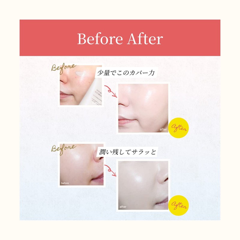BQCELL BB Cream Korean Pore Hiding Deer High Coverage Fair