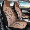Talayituse Horse Leather Print Car Seat Cover for Front Seat