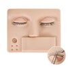 3-in-1 Lash Mannequin Head, Eyelash Extension Mannequin Head, Realistic Makeup