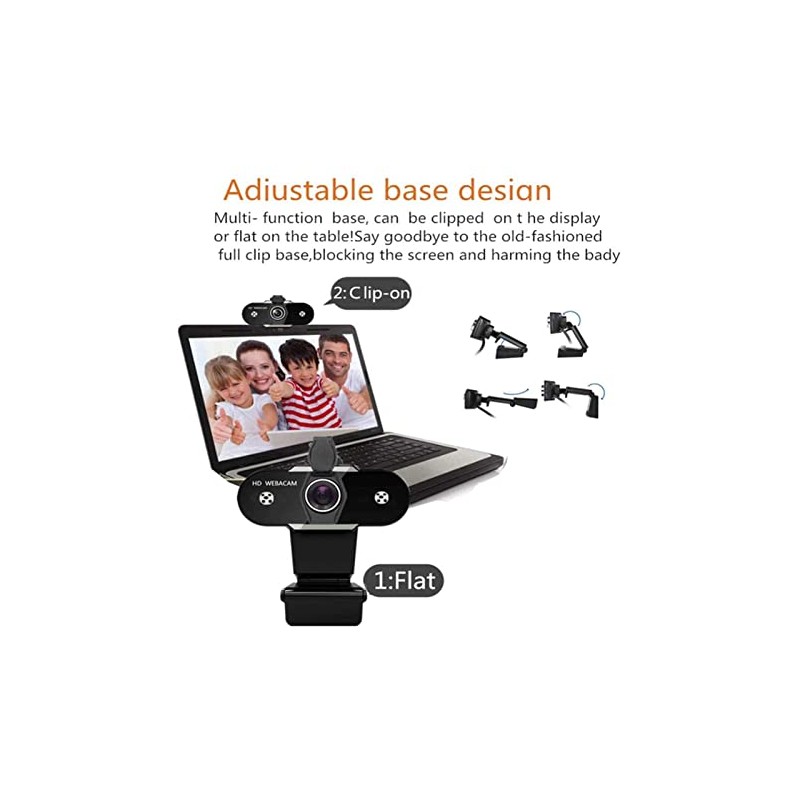 Web Camera USB HD Webcam Cover 1080P 2K Web Camera