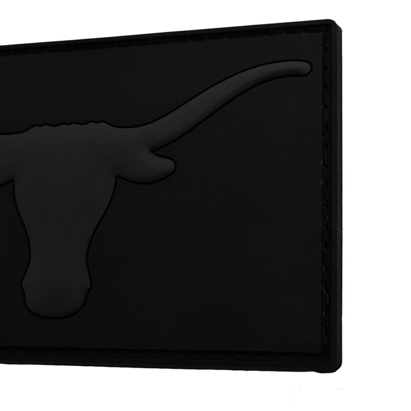 LEGEEON Texas Longhorn PVC TX Morale Tactical Rubber Patch