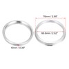 QUARKZMAN Set of 4 Car Hub Centric Ring 76 mm