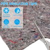 PATIKIL 24 x 48 x 0.2 inch Pipe Insulation Blanket,2Pcs