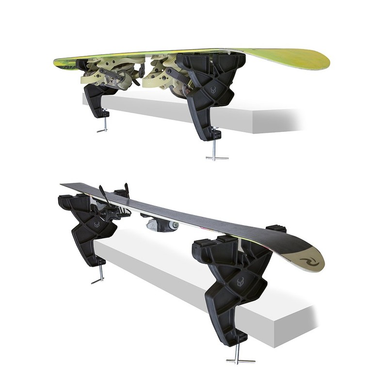 Demon Ski and Snowboard Vise + Shop Apron Combo Pack